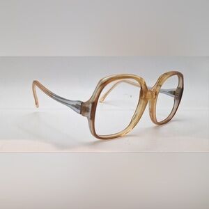 Vintage SRO Brown Translucent Sunglasses Frames Only